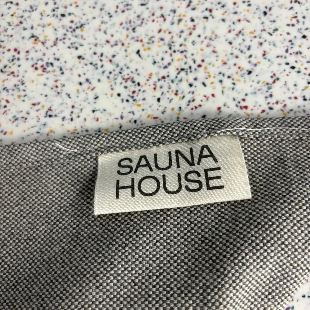 NWT 5-PACK SAUNA HOUSE Cream 100% Turkish Cotton Spa Towels New Set Bundle Bulk